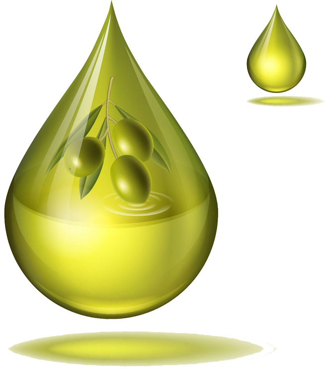 oil drop of organic oil